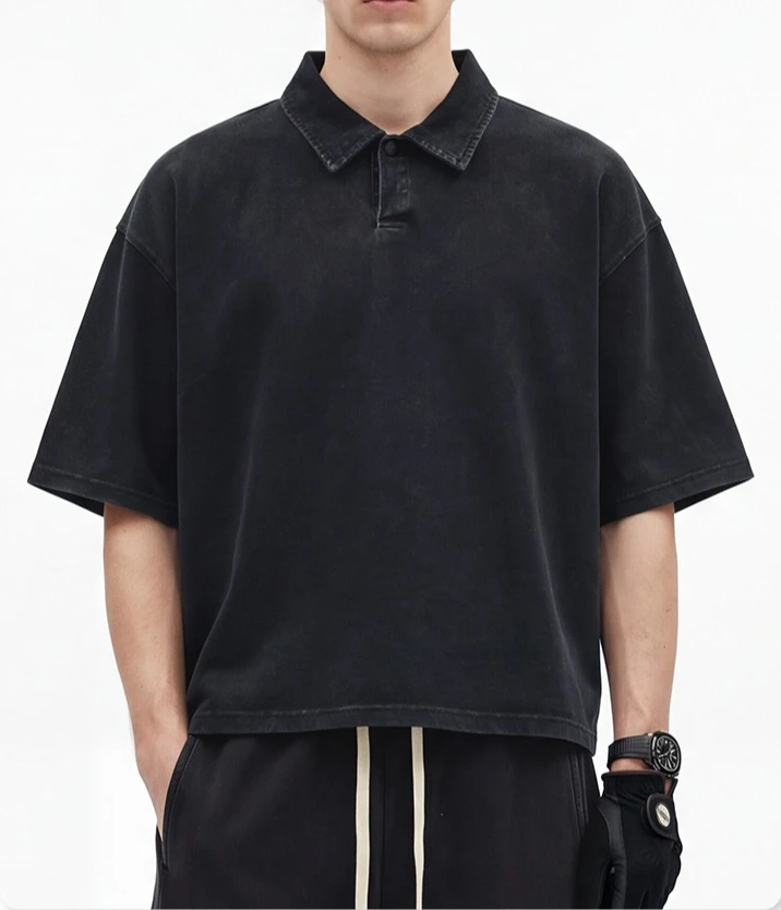 2026 Spring American Vintage Old High Street Boxy Loose Polo Lapel Short Sleeve T-Shirt Men Cotton
2026 Spring American Vintage Old High Street Boxy Loose Polo Lapel Short Sleeve T-Shirt Men Cotton