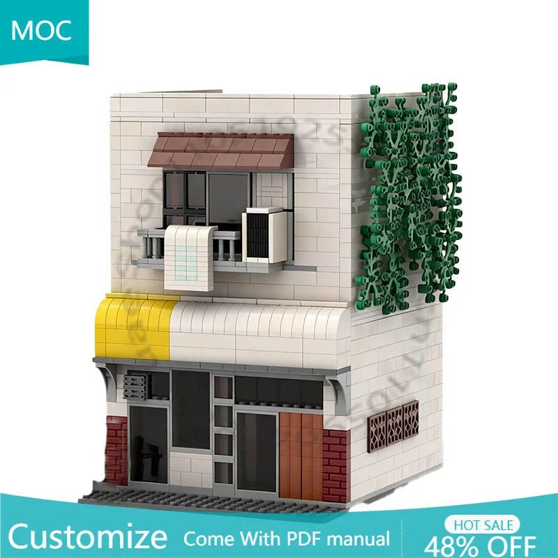 1702 PCS Modular Building tofu shop MOC Customize Modular Building Block Creative Design Technology Kids DIY Toy Christmas Gift
1702 PCS Modular Building tofu shop MOC Customize Modular Building Block Creative Design Technology Kids DIY Toy Christmas Gift