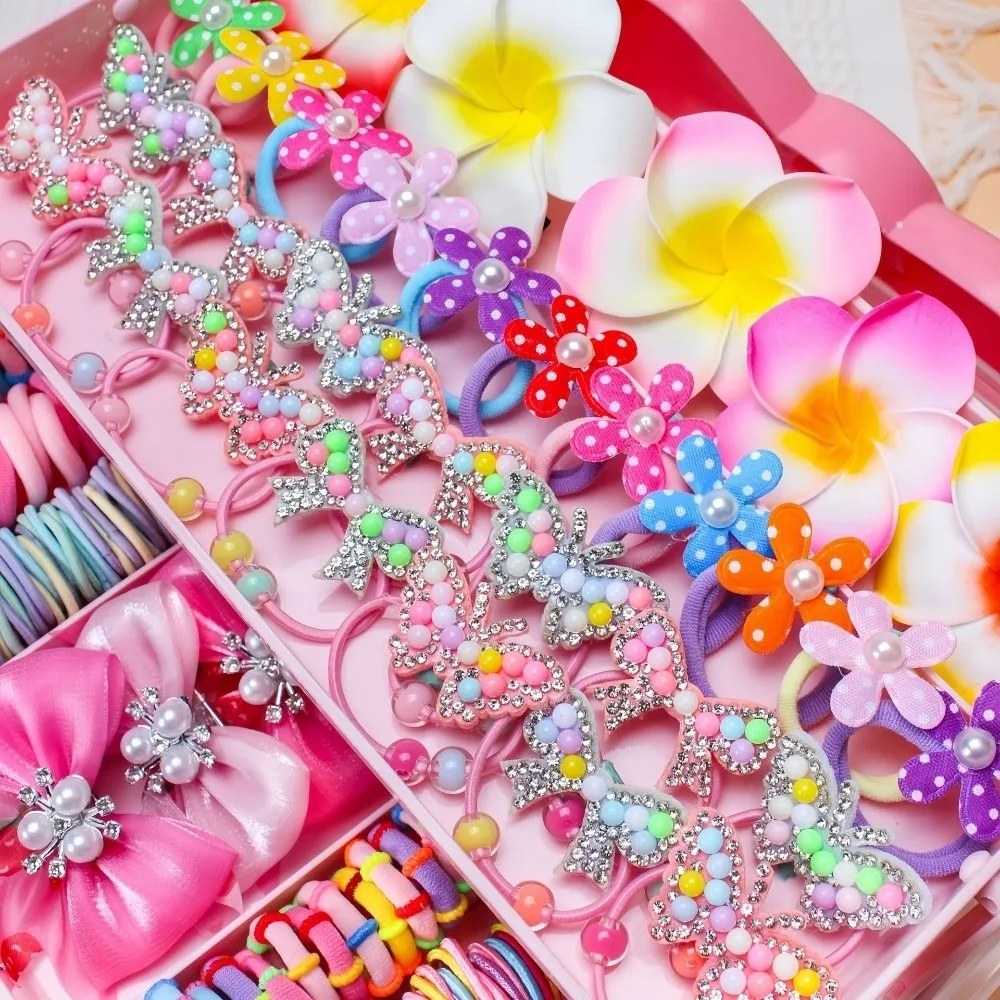 546Pcs Frangipani High Elastic Hair Accessories Set No Hurt Hair Colorful Hair Clips Hair Accessories Girls Children
546Pcs Frangipani High Elastic Hair Accessories Set No Hurt Hair Colorful Hair Clips Hair Accessories Girls Children