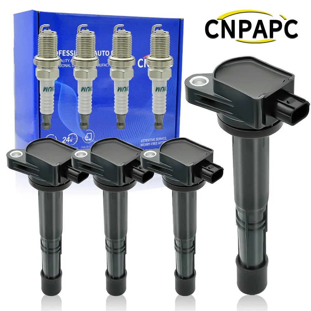 4X Ignition Coils + 4X Spark Plugs for 2002-06 Honda Acura 2.0L 2.4L C1382 UF311
4X Ignition Coils + 4X Spark Plugs for 2002-06 Honda Acura 2.0L 2.4L C1382 UF311