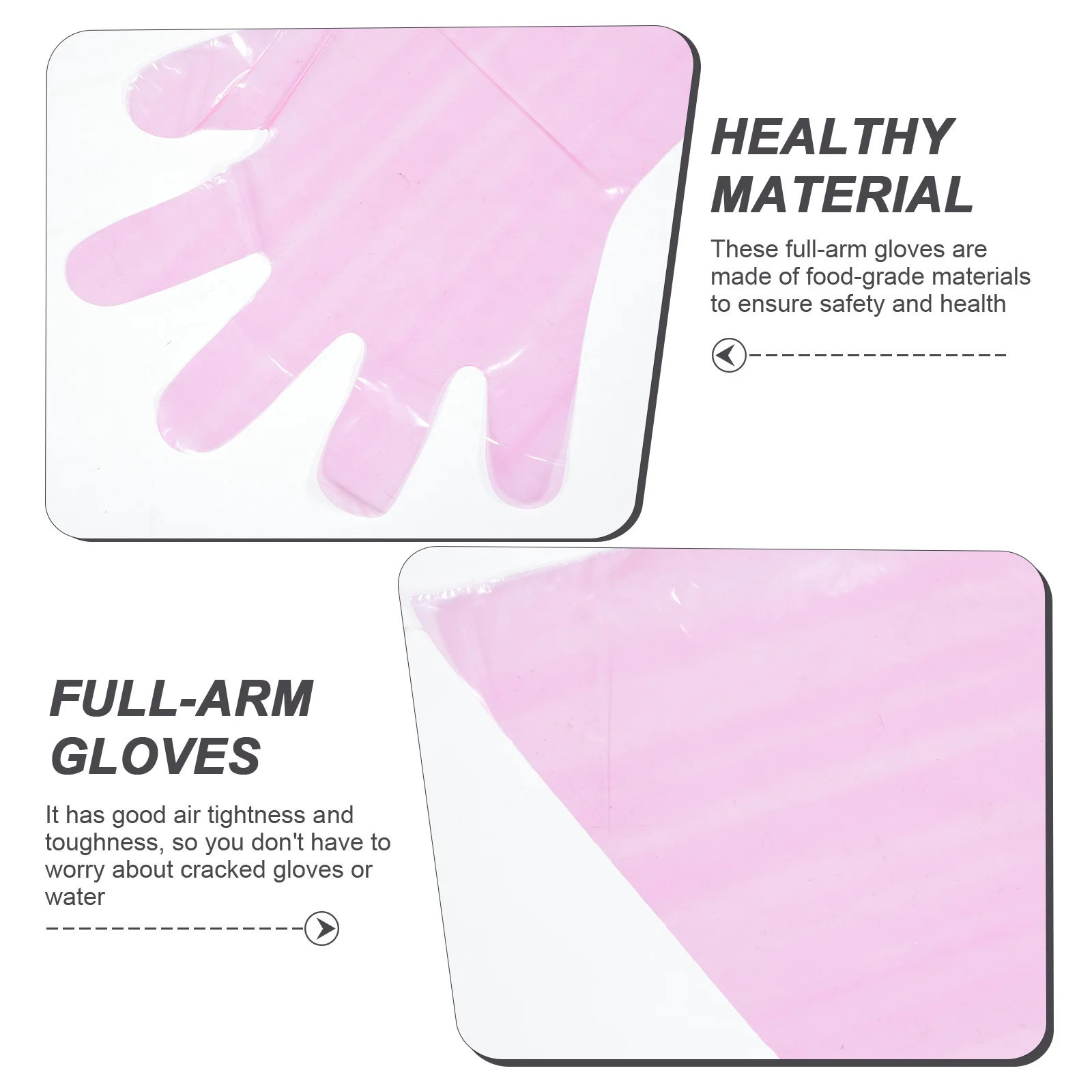 50pcs Disposable Birthing Gloves Long Length Animal Delivery Protection Multi-Function Veterinary Supply Plastic Gloves For Farm
50pcs Disposable Birthing Gloves Long Length Animal Delivery Protection Multi-Function Veterinary Supply Plastic Gloves For Farm