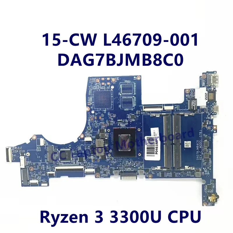 L46709-001 L46710-601 Mainboard For HP 15-CW 15Z-CW Laptop Motherboard With R3 3300U/R5 3500U CPU DAG7BJMB8C0 100%Full Tested OK
L46709-001 L46710-601 Mainboard For HP 15-CW 15Z-CW Laptop Motherboard With R3 3300U/R5 3500U CPU DAG7BJMB8C0 100%Full Tested OK