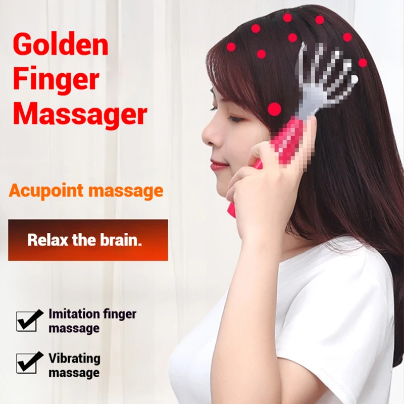 Electric Five-finger Head Relaxation Massager Hair Spa Scalp Neck Headache Pressure Relief Release Whole Body Portable Massage
Electric Five-finger Head Relaxation Massager Hair Spa Scalp Neck Headache Pressure Relief Release Whole Body Portable Massage