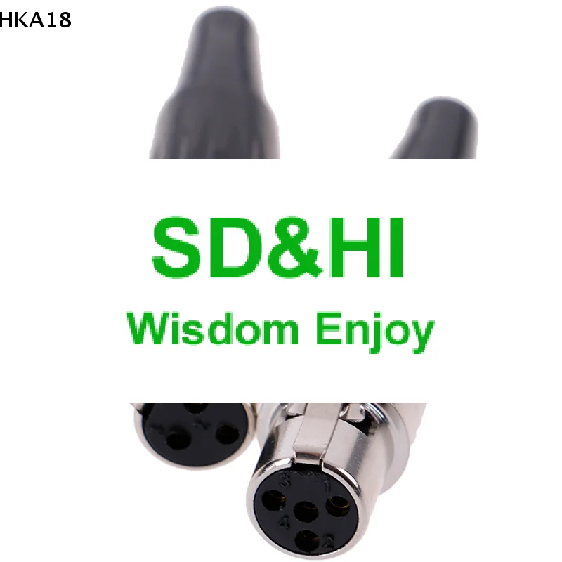 1Pc 3 4 Plug Mini Xlr Pin Female Small Xlr Audio Microphone Connector for Mic Audio Connector
1Pc 3 4 Plug Mini Xlr Pin Female Small Xlr Audio Microphone Connector for Mic Audio Connector