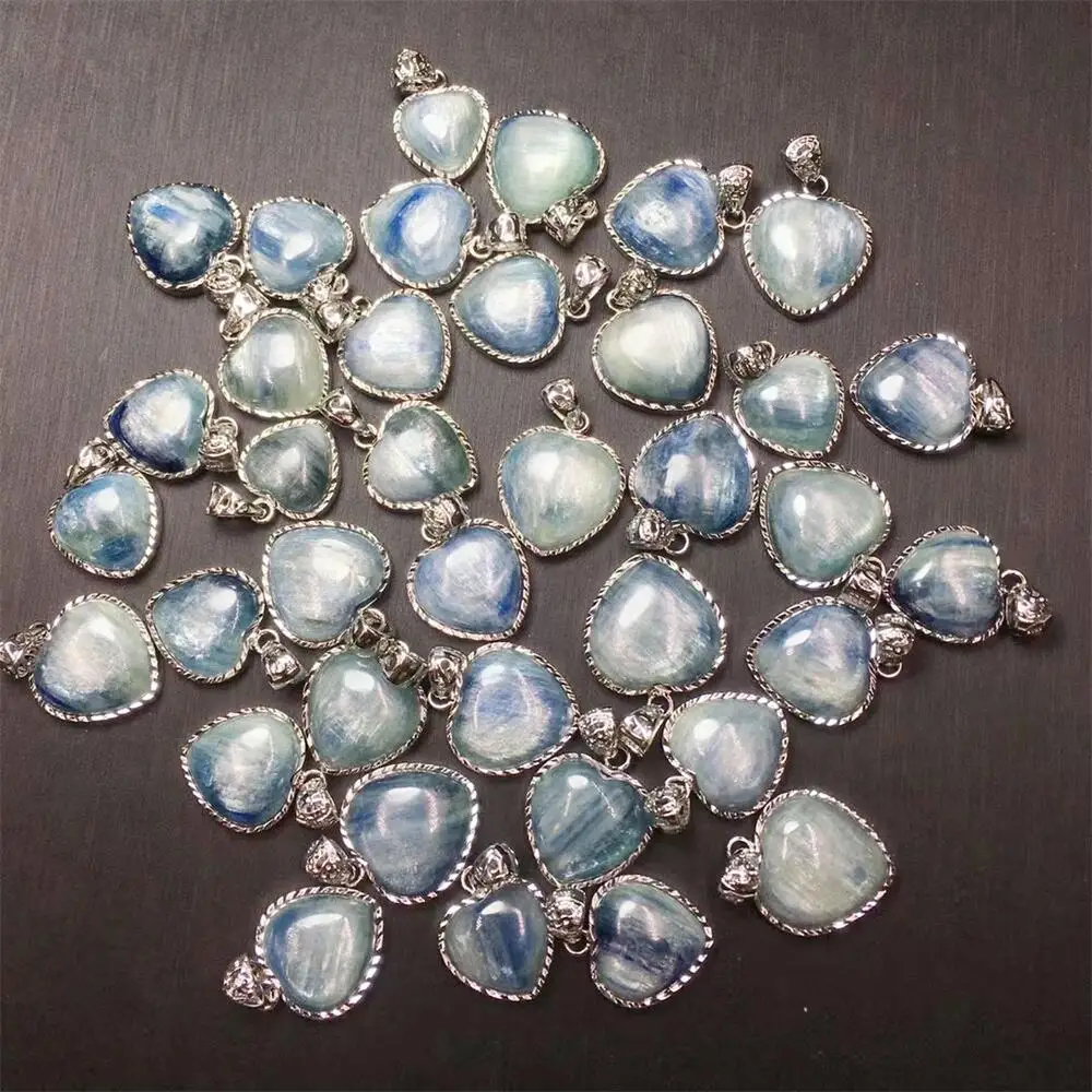 Natural Green Kyanite Heart Pendant Crystal Making Charm Jewelry Healing Energy For Charm Women Birthday Gift 1PCS
Natural Green Kyanite Heart Pendant Crystal Making Charm Jewelry Healing Energy For Charm Women Birthday Gift 1PCS
