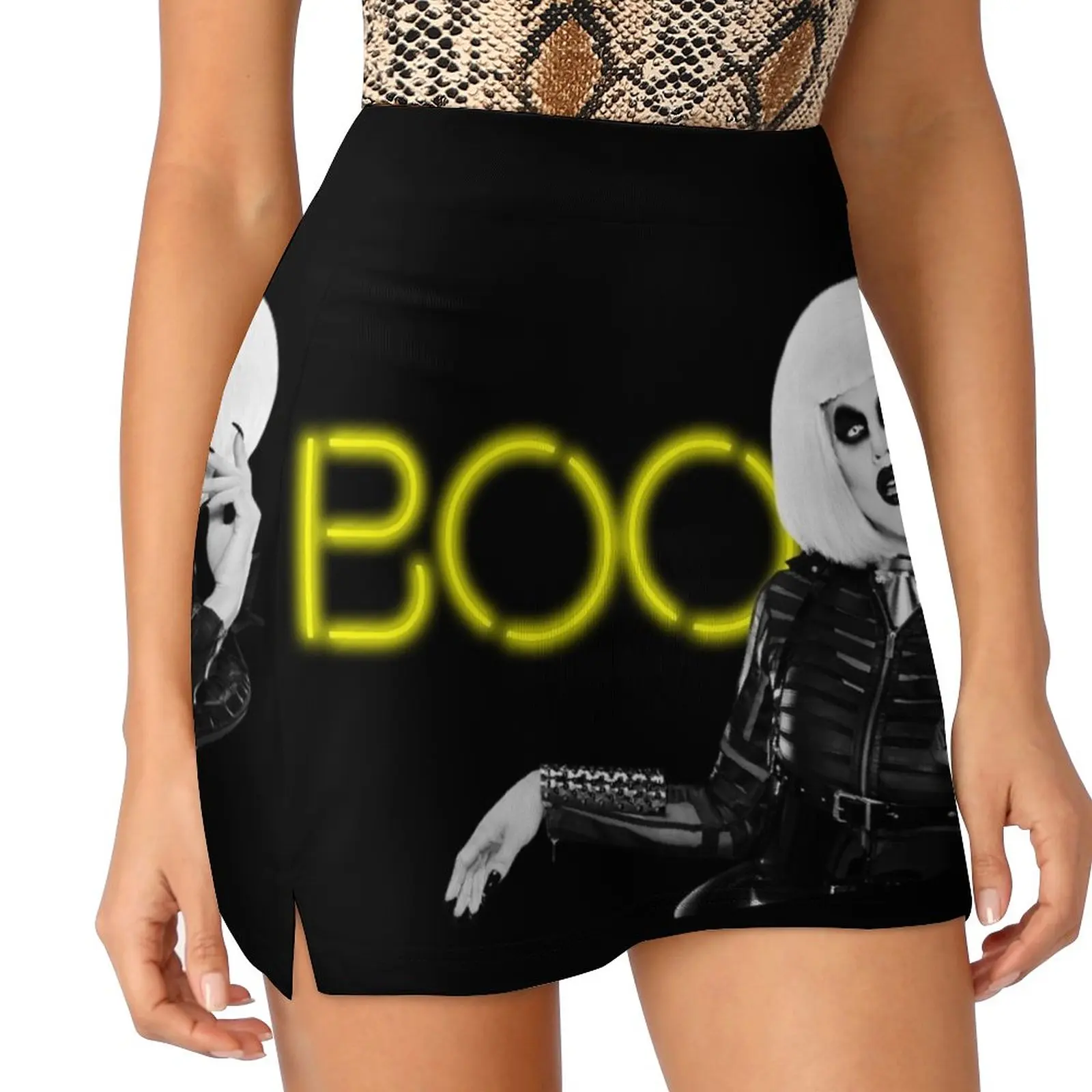 Boo! - Sharon Needles Light Proof Trouser Skirt skirts for womans Women's skirts new in dresses mini denim skirt
Boo! - Sharon Needles Light Proof Trouser Skirt skirts for womans Women's skirts new in dresses mini denim skirt