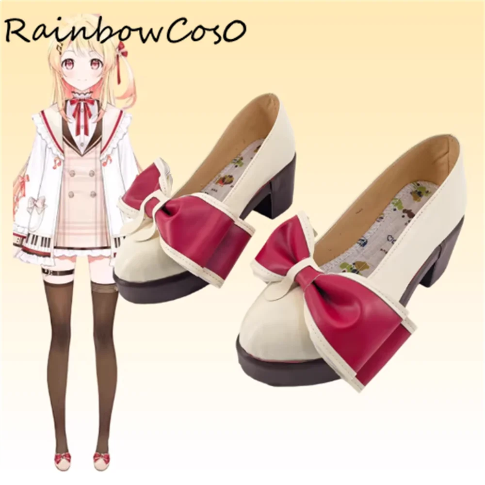 Otonose Kanade Virtual YouTuber VTuber Cosplay Shoes Boots Game Anime Halloween Christmas RainbowCos0 W5530
Otonose Kanade Virtual YouTuber VTuber Cosplay Shoes Boots Game Anime Halloween Christmas RainbowCos0 W5530