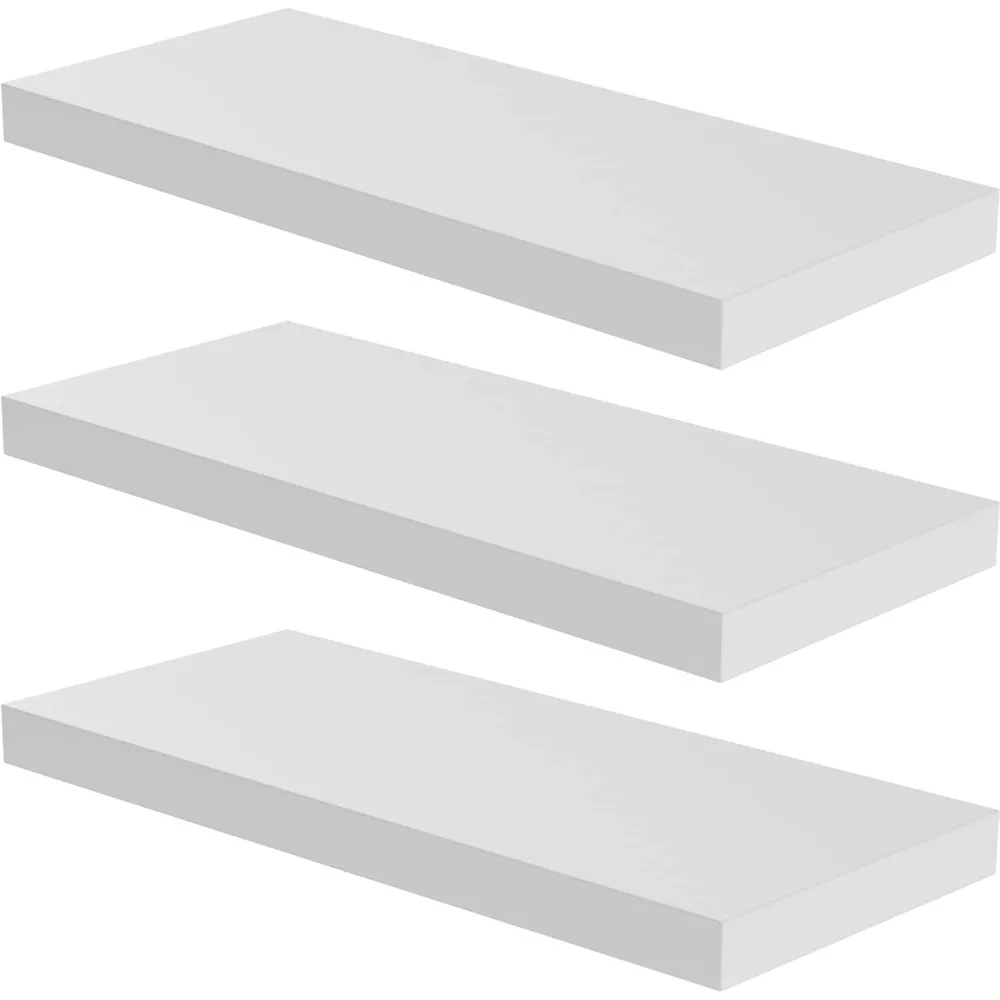 Wall Shelf Set of 3, Floating Shelves, Wooden Floating Wall Shelf with Invisible Bracketsor Living Room/Bedroom/Bathroom
Wall Shelf Set of 3, Floating Shelves, Wooden Floating Wall Shelf with Invisible Bracketsor Living Room/Bedroom/Bathroom