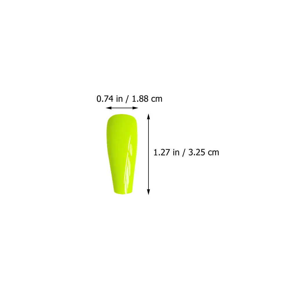 24 Pcs Fluorescent Print False Nails Ultra Thin Durable Plastic Wedding Party Salon Women Fake Nails Long nail
24 Pcs Fluorescent Print False Nails Ultra Thin Durable Plastic Wedding Party Salon Women Fake Nails Long nail