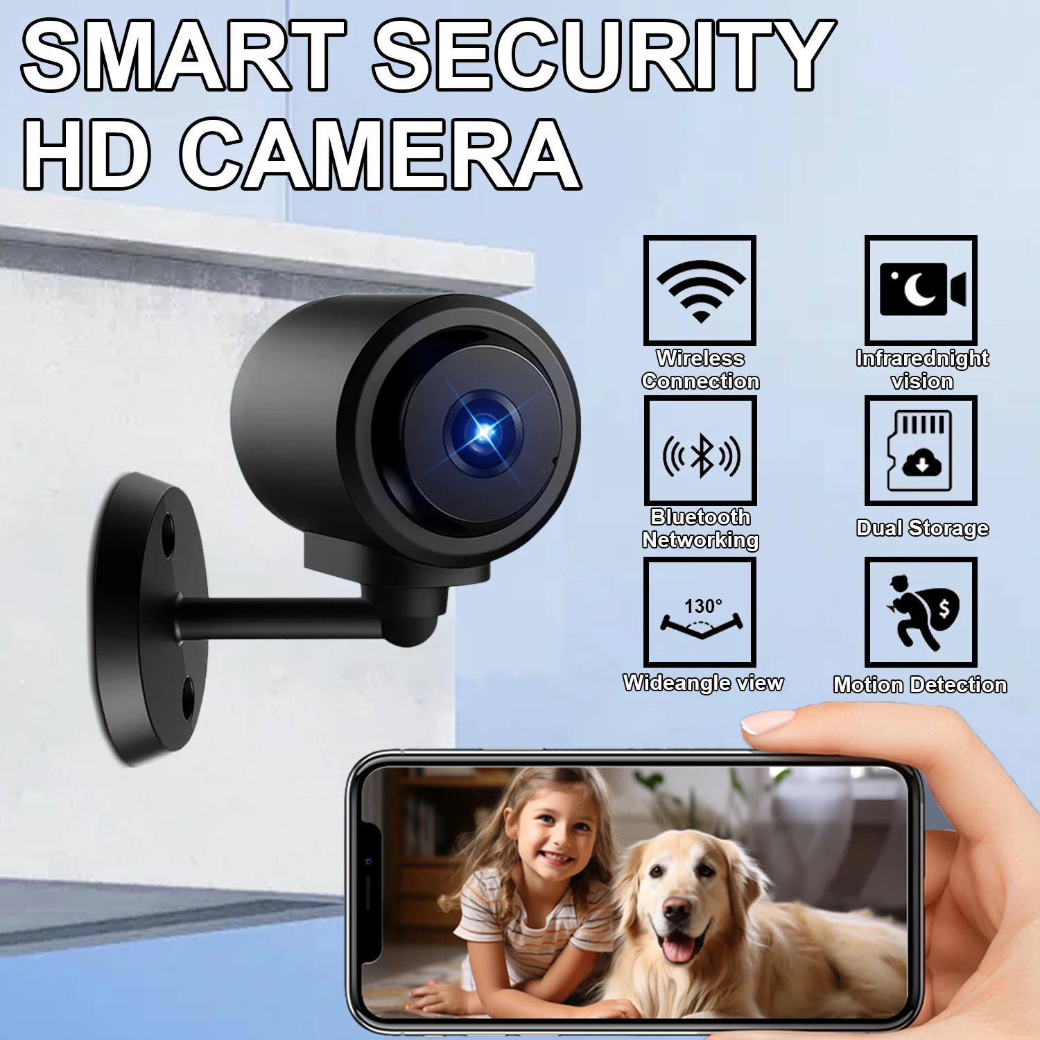 Wifi Mini Security Camera 5MP Indoor IR Night Vision Surveillance Built-in Battery Wireless Portable mobile detection NewCamera
Wifi Mini Security Camera 5MP Indoor IR Night Vision Surveillance Built-in Battery Wireless Portable mobile detection NewCamera