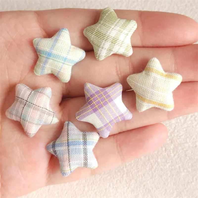 Summer style 100pcs/lot color pattern print geometry stars shape fabric beads diy jewelry garment hair accessory
Summer style 100pcs/lot color pattern print geometry stars shape fabric beads diy jewelry garment hair accessory