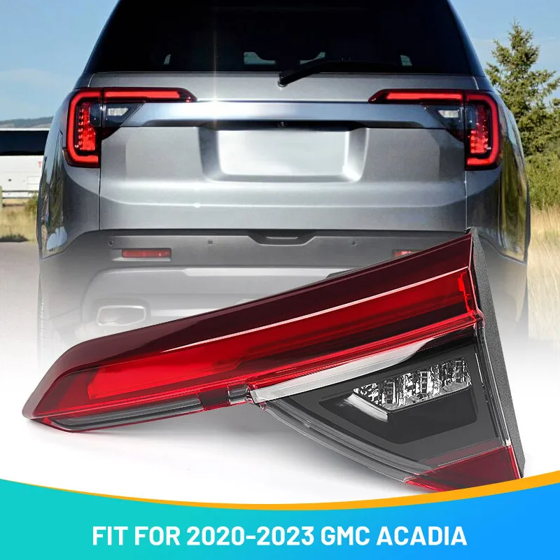 Passenger w/ Black Trim Inner LED Tail Light For 2020-2023 GMC Acadia AT4 Right
Passenger w/ Black Trim Inner LED Tail Light For 2020-2023 GMC Acadia AT4 Right