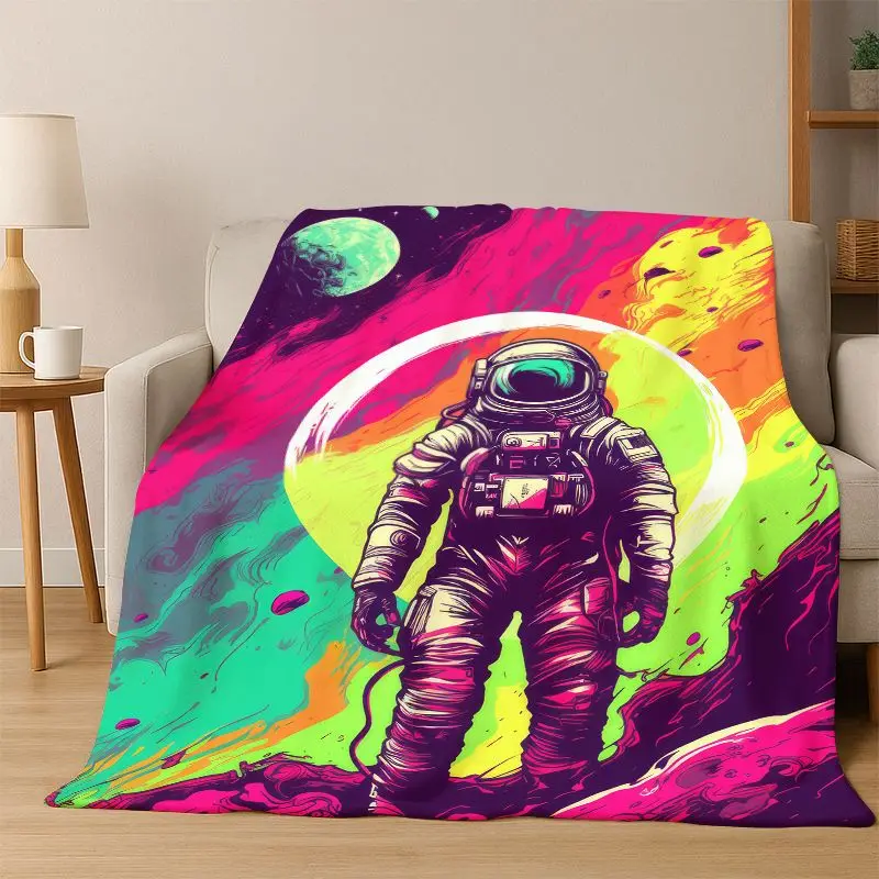 Cartoon Astronaut Universe Spaceman Outer Space Flannel Blanket Soft Warm Throw Blanket for Bedroom Living Room Bed Travel kids
Cartoon Astronaut Universe Spaceman Outer Space Flannel Blanket Soft Warm Throw Blanket for Bedroom Living Room Bed Travel kids