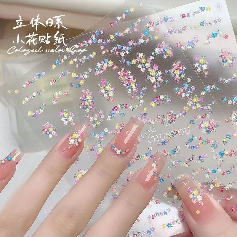 3D-наклейки для ногтей с цветочным рельефом во французском стиле, красочные самоклеящиеся декоративные элементы для маникюра, хит продаж
3D-наклейки для ногтей с цветочным рельефом во французском стиле, красочные самоклеящиеся декоративные элементы для маникюра, хит продаж