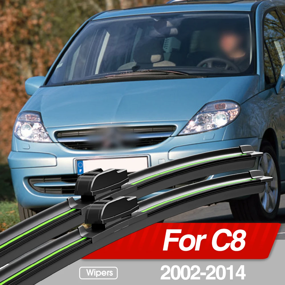 For Citroen C8 2002-2014 Front Windshield Wiper Blades 2pcs Windscreen Window Accessories 2003 2004 2007 2008 2010 2013
For Citroen C8 2002-2014 Front Windshield Wiper Blades 2pcs Windscreen Window Accessories 2003 2004 2007 2008 2010 2013