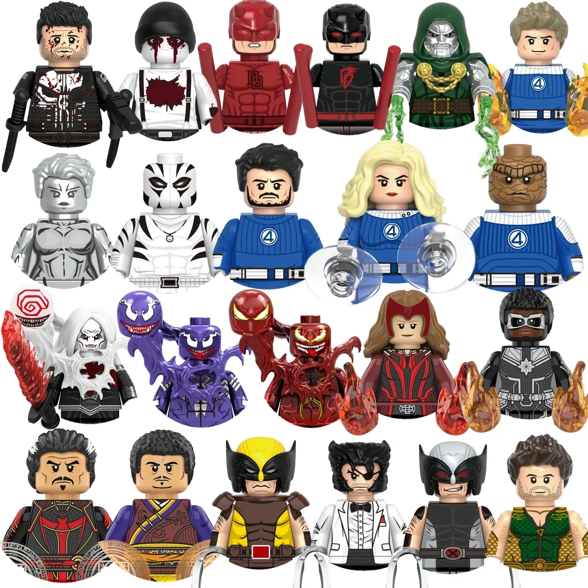 Hot toys Marvel Doctor Strange Venom Daredevil mini building blocks, classic anime toys holiday gift brick toys
Hot toys Marvel Doctor Strange Venom Daredevil mini building blocks, classic anime toys holiday gift brick toys