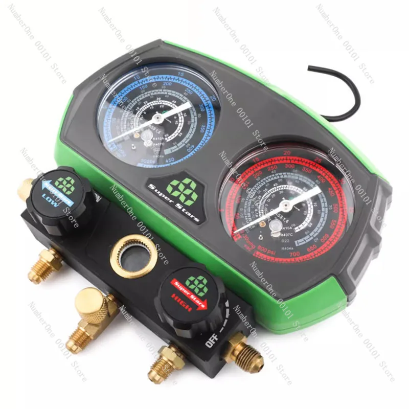 "Air conditioner fluoride double meter group R410A R22 refrigerant liquid filling tool, automobile R134A"
"Air conditioner fluoride double meter group R410A R22 refrigerant liquid filling tool, automobile R134A"