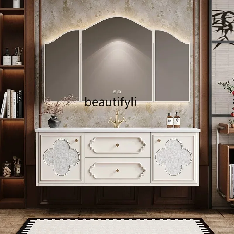 ss C5556 French retro style bathroom cabinet rock slab seamless integrated basin toilet washbasin cabinet combination
ss C5556 French retro style bathroom cabinet rock slab seamless integrated basin toilet washbasin cabinet combination