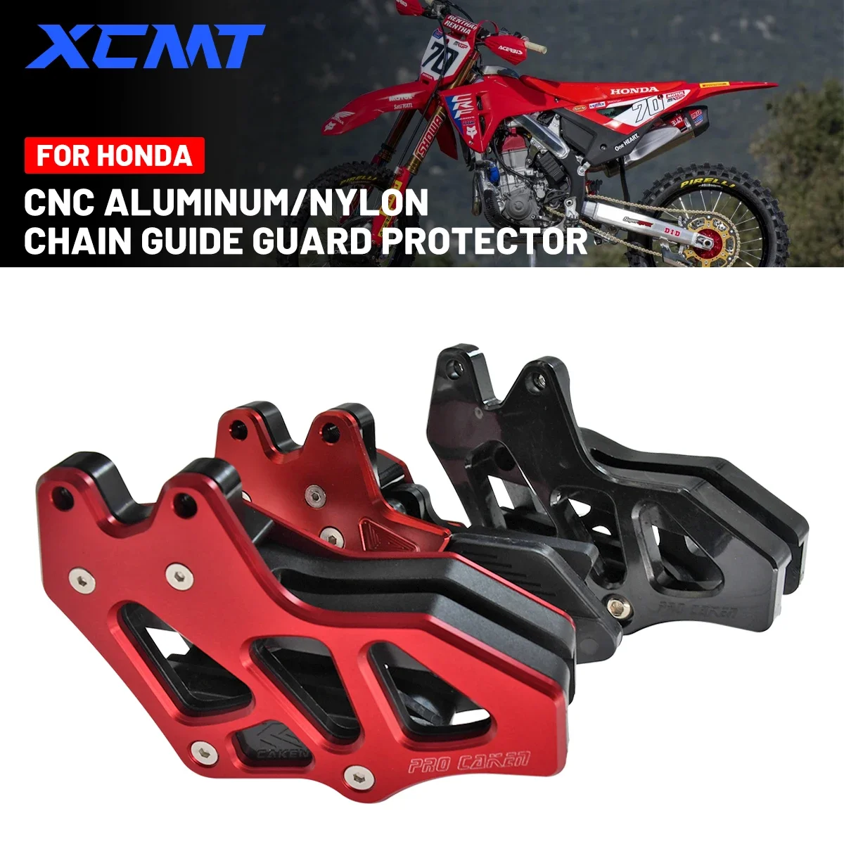 CNC Alloy Chain Guard Guide for Honda CRF 230 CRF230 CRF230F CRF 230F 2013 2014 2015 2016 Motocross Dirt Bike Parts Accessories
CNC Alloy Chain Guard Guide for Honda CRF 230 CRF230 CRF230F CRF 230F 2013 2014 2015 2016 Motocross Dirt Bike Parts Accessories
