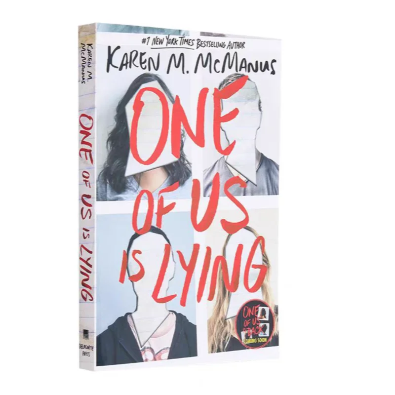 One of Us Is Lying by Karen M. McManus YA Mystery Thriller Novel Paperback English book
One of Us Is Lying by Karen M. McManus YA Mystery Thriller Novel Paperback English book