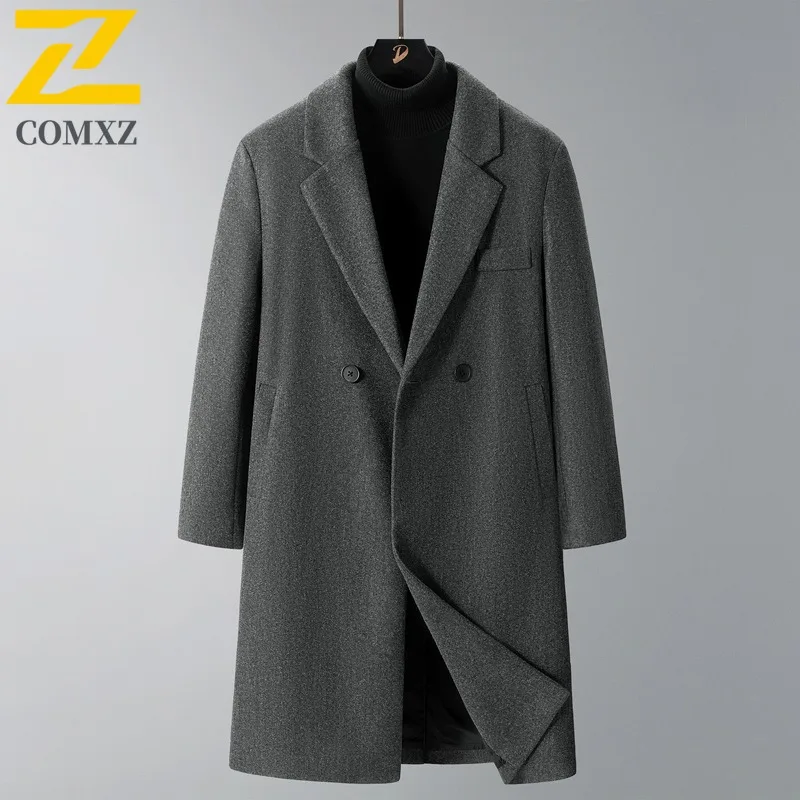 COMXZ Light Luxury Woolen Trench 2025 Casual Turndown Collar Working Lightweight Coats Business Style Autumn Winter New Garment
COMXZ Light Luxury Woolen Trench 2025 Casual Turndown Collar Working Lightweight Coats Business Style Autumn Winter New Garment