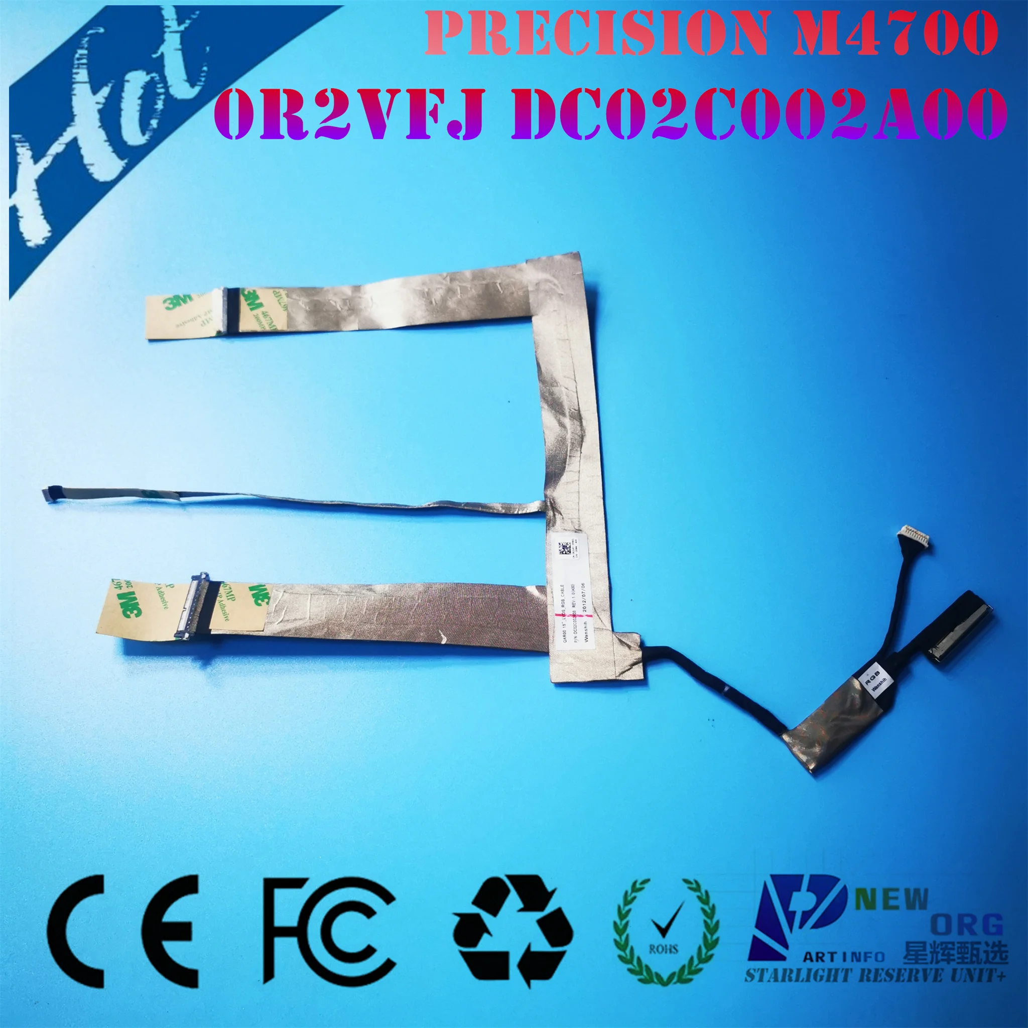 NEW ORG Laptop LCD CABLE for DELL PRECISION M4700 RGB screen Pannel DC02C002A00 0R2VFJ
NEW ORG Laptop LCD CABLE for DELL PRECISION M4700 RGB screen Pannel DC02C002A00 0R2VFJ