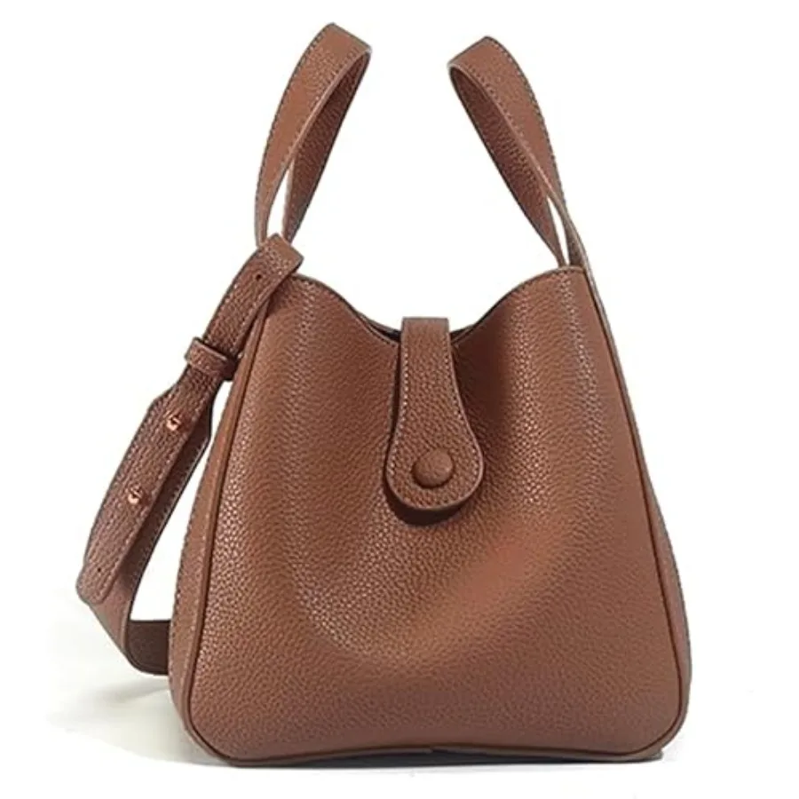 NEWBELLA Women's Bucket Bag - Square Top Handle Satchel with Crossbody Strap Shoulder Bag for Work and Daily Commute
NEWBELLA Women's Bucket Bag - Square Top Handle Satchel with Crossbody Strap Shoulder Bag for Work and Daily Commute
