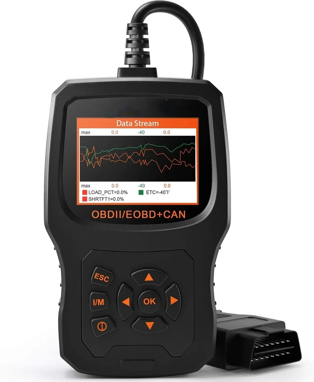 OBD2 Scanner Car Code Reader Diagnostic Scan Tool With Enhanced Code Definition And Upgraded Graphing Battery Status
OBD2 Scanner Car Code Reader Diagnostic Scan Tool With Enhanced Code Definition And Upgraded Graphing Battery Status