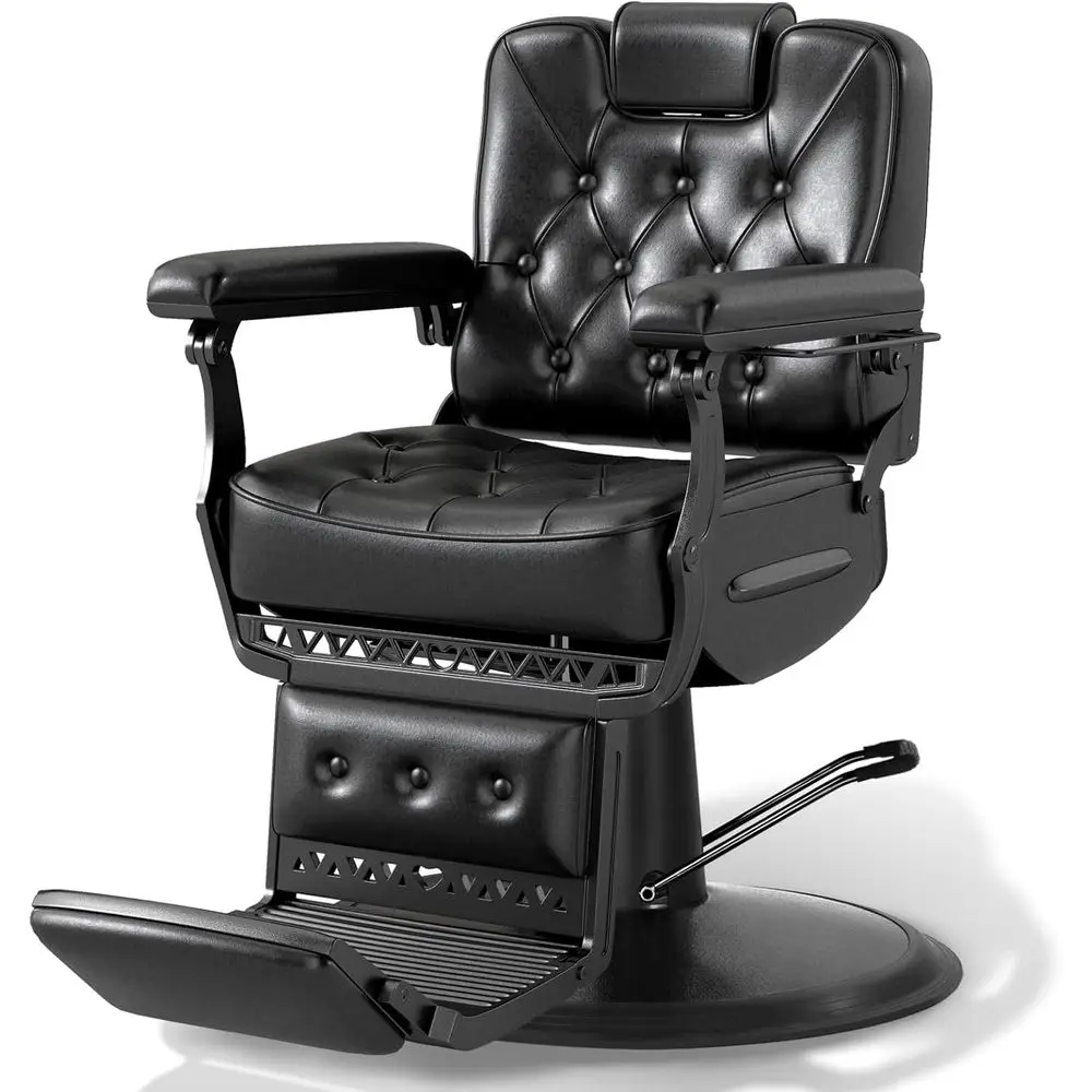 Stylish Hydraulic Salon Chair for Barbershops and Home Spas - Vintage-Inspired, Heavy Duty
Stylish Hydraulic Salon Chair for Barbershops and Home Spas - Vintage-Inspired, Heavy Duty