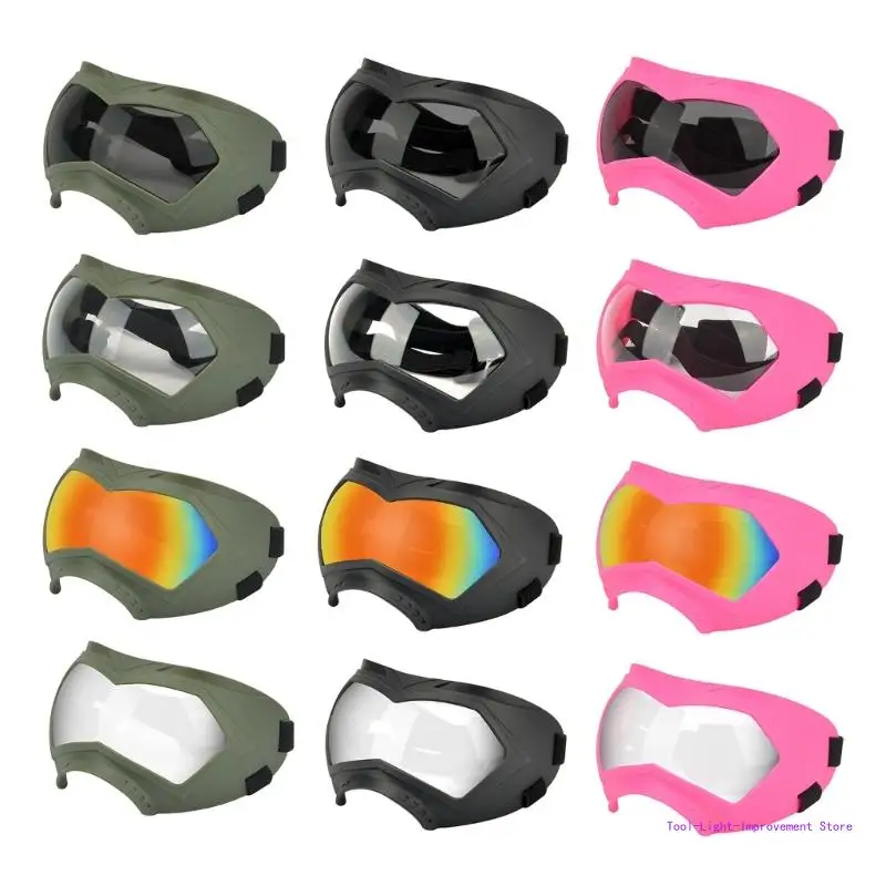 C63E Fashion Pet Sunglasses for Dogs Outdoor Sun Protective Pet Goggles Windproof Sunproof Dog Eyeglasses for Various Breeds
C63E Fashion Pet Sunglasses for Dogs Outdoor Sun Protective Pet Goggles Windproof Sunproof Dog Eyeglasses for Various Breeds