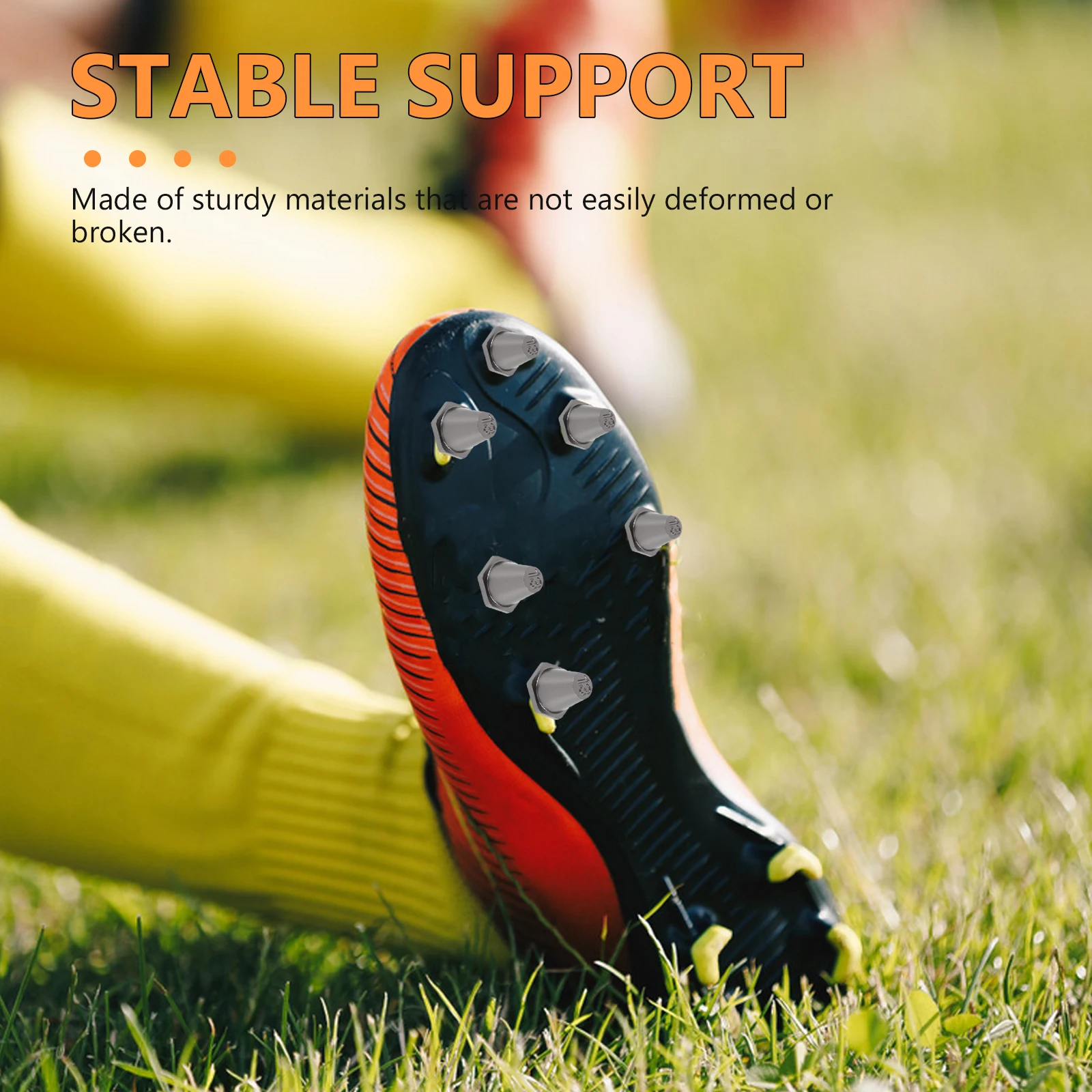 10pcs Football Shoe Cleats Replaceable Spikes M5 Studs For Sports Shoes Anti-Slip Sprinting Golf Training
10pcs Football Shoe Cleats Replaceable Spikes M5 Studs For Sports Shoes Anti-Slip Sprinting Golf Training