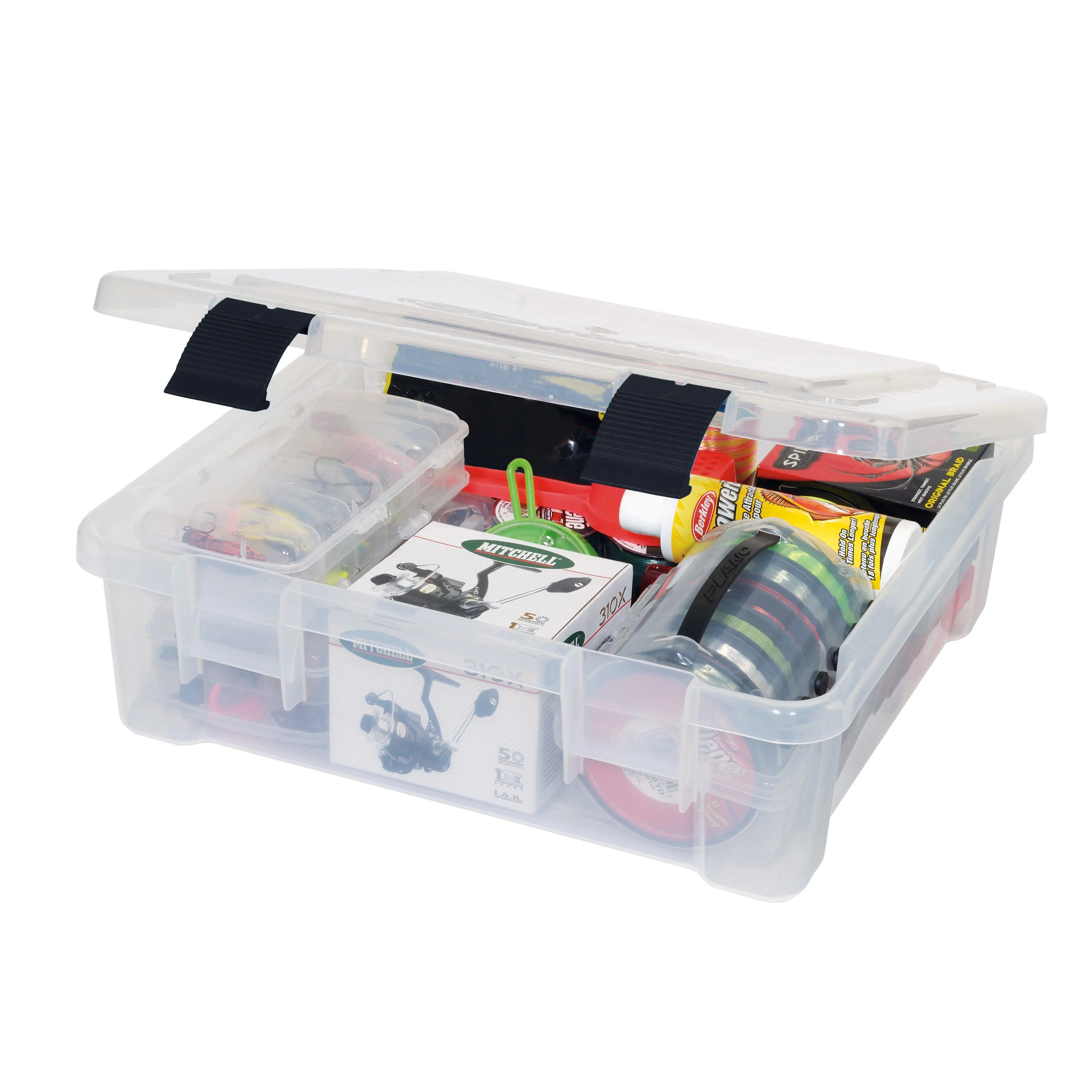 XXL Clear Stowaway Tackle Storage Box with ProLatch Design
XXL Clear Stowaway Tackle Storage Box with ProLatch Design