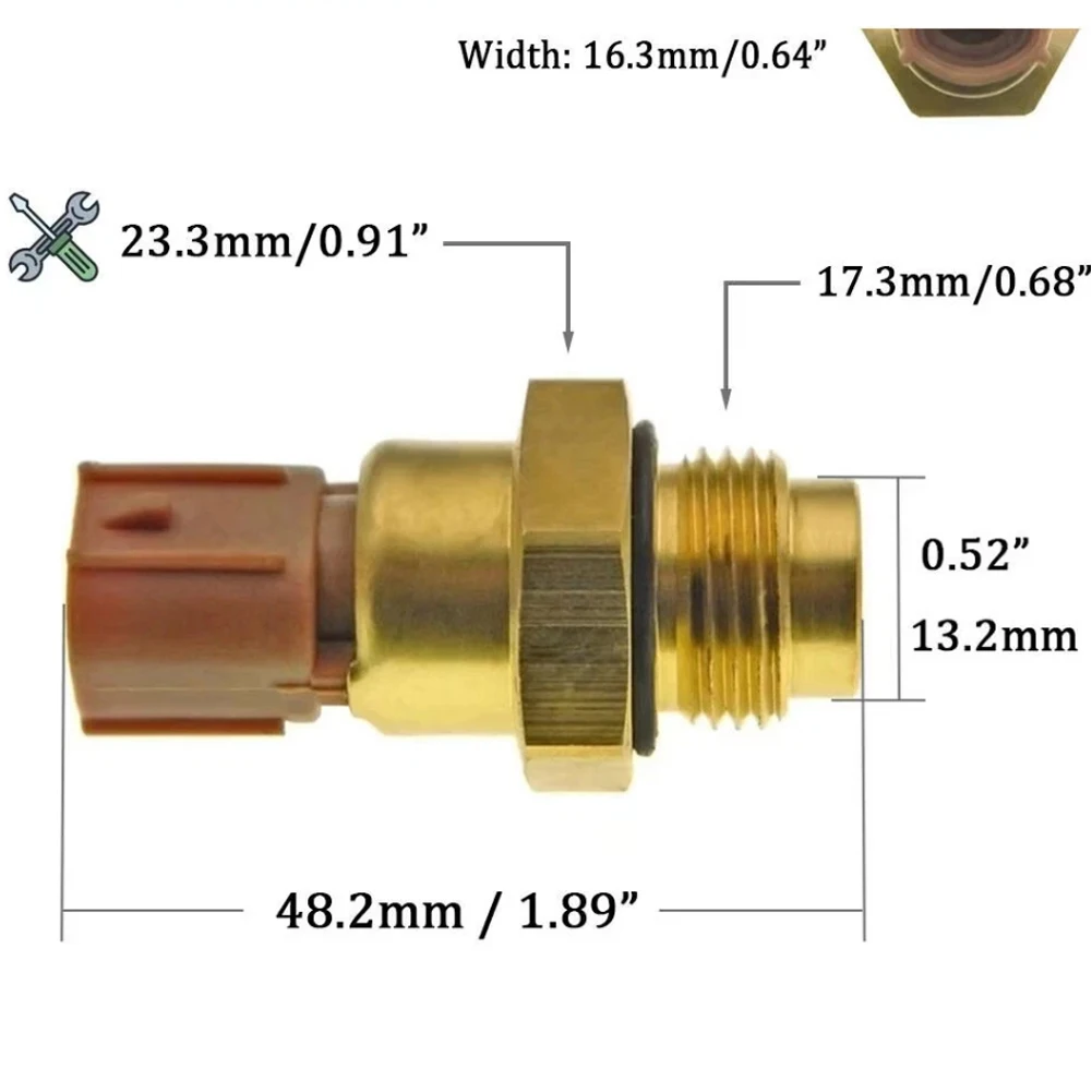 Датчик температуры вентилятора охлаждающей жидкости радиатора автомобиля для Chevrolet для автомобилей Tico, совместимый с OEM 94581902
Датчик температуры вентилятора охлаждающей жидкости радиатора автомобиля для Chevrolet для автомобилей Tico, совместимый с OEM 94581902