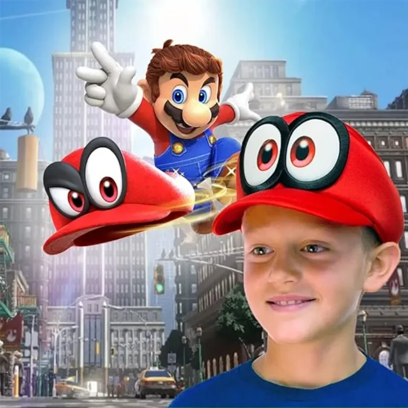 Marios Anime Peripheral Odyssey Cappy Hats Cosplay Cartoon Baseball Hat Plushes Cotton Winter Warm Caps Cosplay Accessories
Marios Anime Peripheral Odyssey Cappy Hats Cosplay Cartoon Baseball Hat Plushes Cotton Winter Warm Caps Cosplay Accessories
