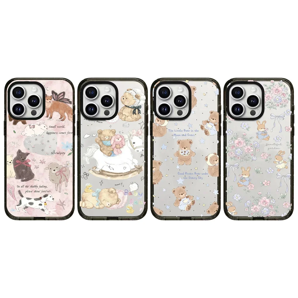 Cute Bear 2.0 Acrylic Black Border Magnetic Phone Case Cover for IPhone 12 13 14 15 16 Pro Max Case
Cute Bear 2.0 Acrylic Black Border Magnetic Phone Case Cover for IPhone 12 13 14 15 16 Pro Max Case