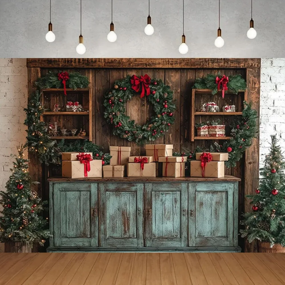 Christmas indoor wooden cabinet gift photography background, Christmas tree children's home decoration photography background
Christmas indoor wooden cabinet gift photography background, Christmas tree children's home decoration photography background