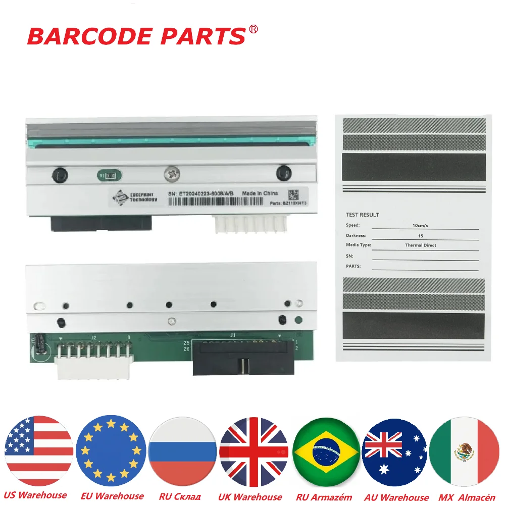P1004232 New Printhead for Zebra 110Xi4 105SL Plus Thermal Barcode Label Printer 300dpi
P1004232 New Printhead for Zebra 110Xi4 105SL Plus Thermal Barcode Label Printer 300dpi