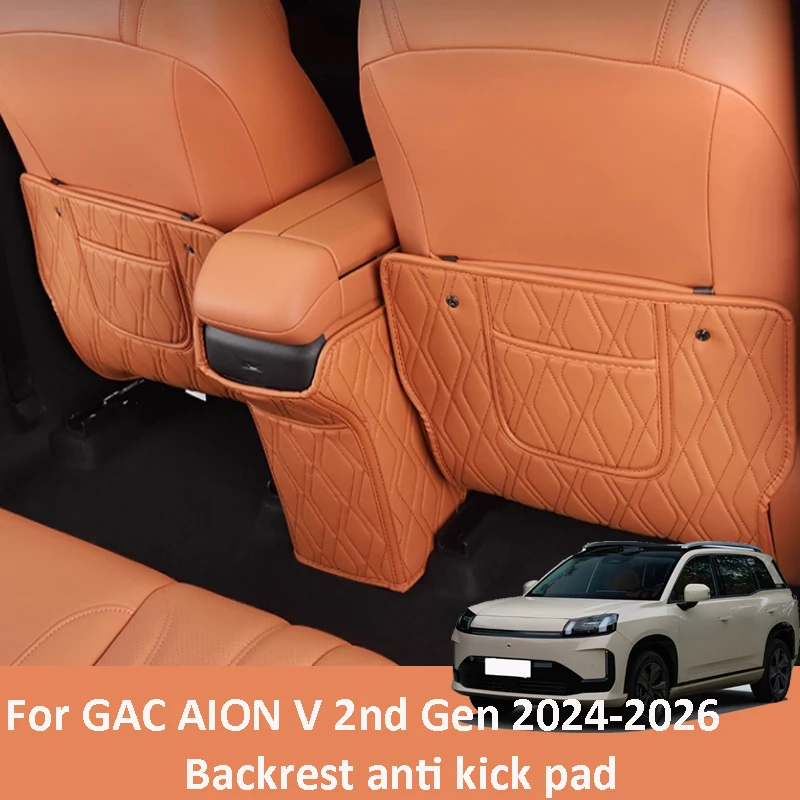 For GAC AION V 2nd Gen 2024-2026 Car Seat Anti Kick Pad Leather Material Interior Anti-fouling Decoration Accessories
For GAC AION V 2nd Gen 2024-2026 Car Seat Anti Kick Pad Leather Material Interior Anti-fouling Decoration Accessories
