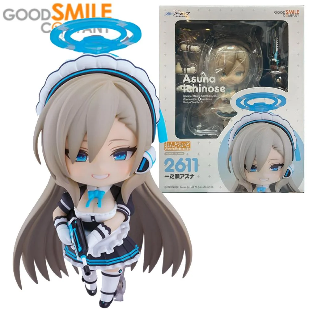 GSC Original Nendoroid 2611 Blue Archive Asuna Ichinose Anime Action Figure Toys For Boys Girls Kids Children Birthday Gifts
GSC Original Nendoroid 2611 Blue Archive Asuna Ichinose Anime Action Figure Toys For Boys Girls Kids Children Birthday Gifts