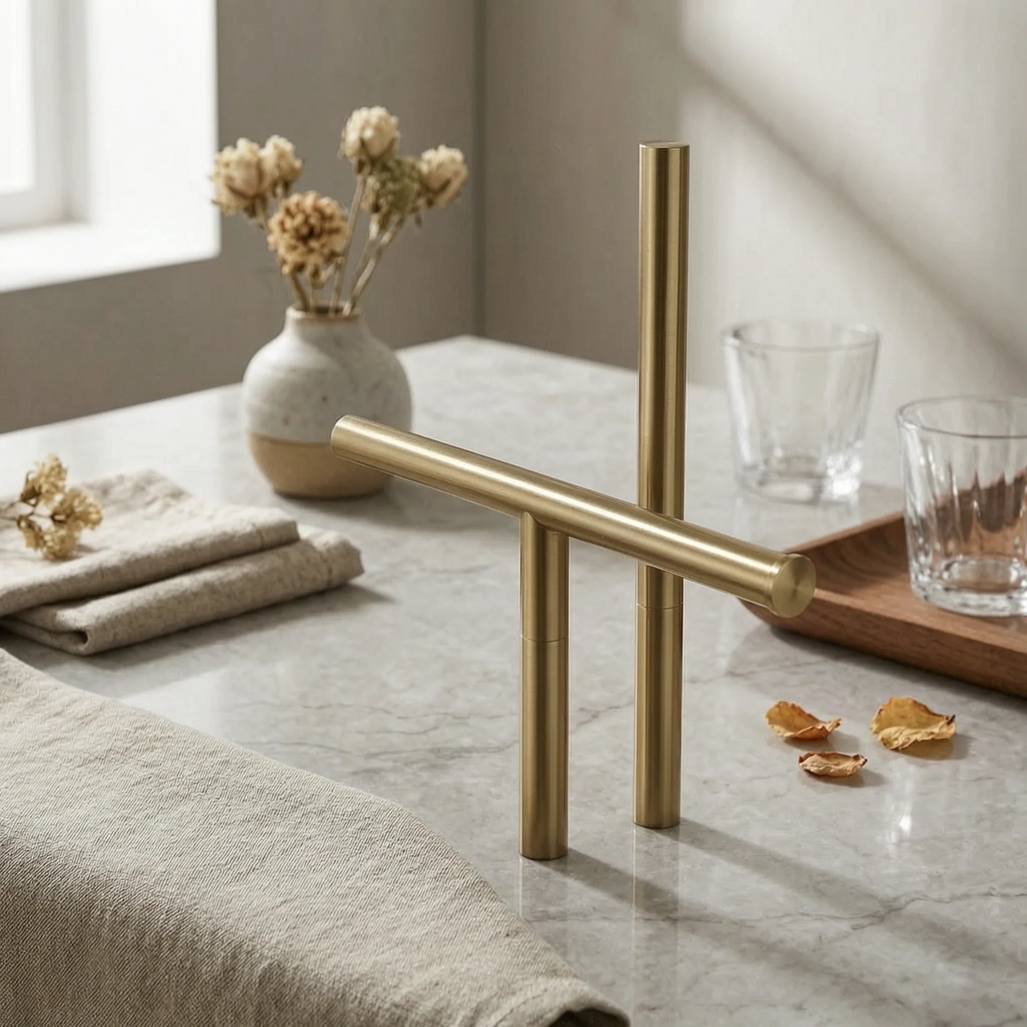 Double Bar Towel Stand Stable Base Cross-Shaped Towel Stand Easy to Clean Modern Design for Hotel
Double Bar Towel Stand Stable Base Cross-Shaped Towel Stand Easy to Clean Modern Design for Hotel