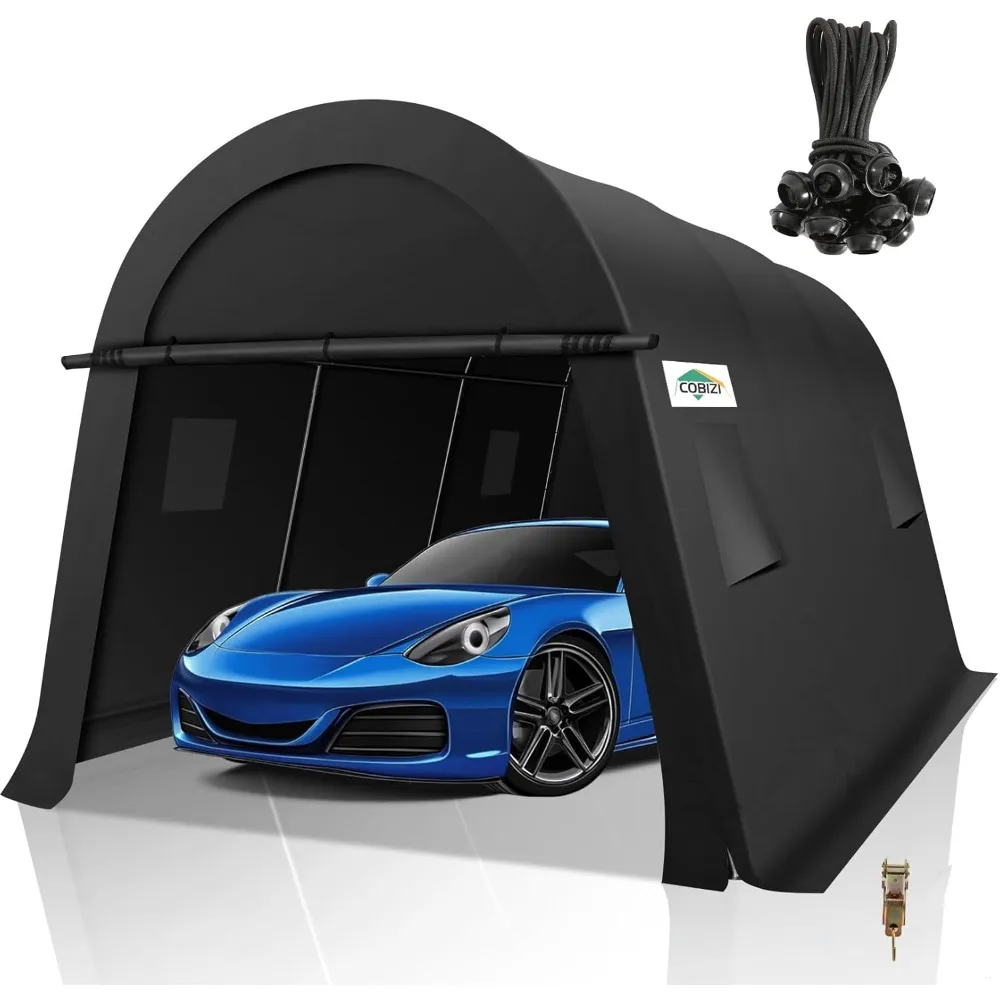 10x15 Carport Canopy Heavy Duty Portable Garage Tent with Double Zippered Roll-up Doors & Vents, Large Space Car Canopy Car Gar
10x15 Carport Canopy Heavy Duty Portable Garage Tent with Double Zippered Roll-up Doors & Vents, Large Space Car Canopy Car Gar