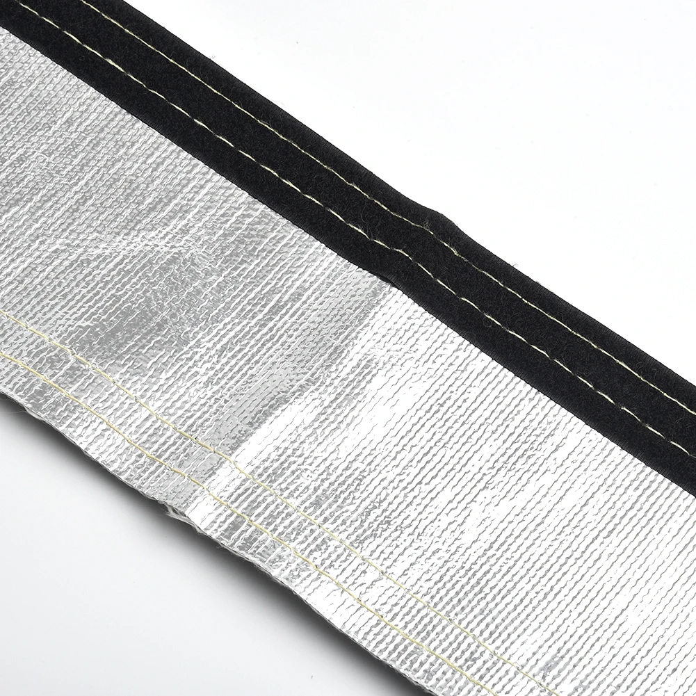 Parts Accessories Practical Hose Cover Wrap Convenient Heat High temperature Protect 1Pc Black+Silver Insulated
Parts Accessories Practical Hose Cover Wrap Convenient Heat High temperature Protect 1Pc Black+Silver Insulated