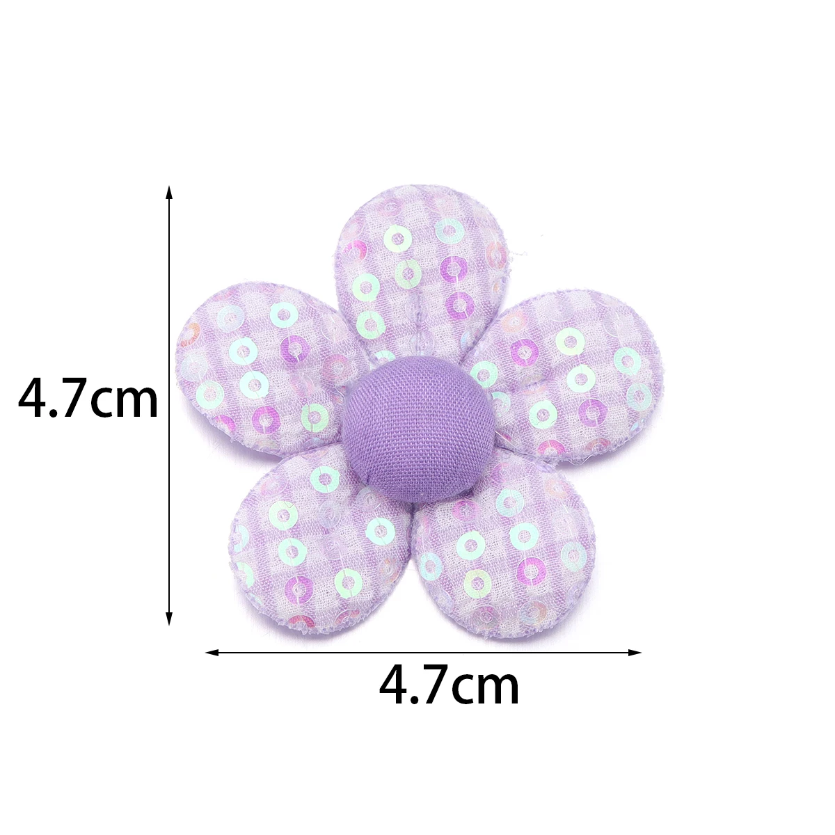 10Pcs 4.7cm Glitter Flake Colorful Sequin Five Petal Floral Patch For Garment Sewing DIY Handmade Hairclip Decor Accessories
10Pcs 4.7cm Glitter Flake Colorful Sequin Five Petal Floral Patch For Garment Sewing DIY Handmade Hairclip Decor Accessories