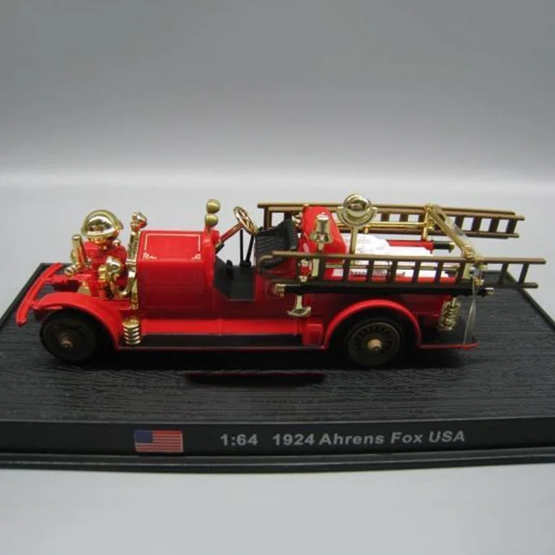 Литой под давлением сплав, масштаб 1/64, американский 1924 Ahrens Fox, США, модель пожарной машины, классический сувенир для взрослых, подарок для хобби и игрушки 
Литой под давлением сплав, масштаб 1/64, американский 1924 Ahrens Fox, США, модель пожарной машины, классический сувенир для взрослых, подарок для хобби и игрушки