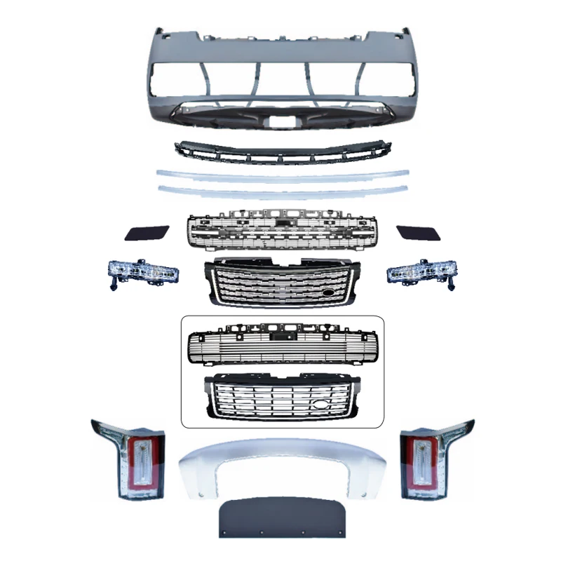 Для Land Rover Range Rover Vogue 2018-2022, обновленный комплект передней панели SV 2023, комплекты кузова, решетка переднего бампера, передние фары
Для Land Rover Range Rover Vogue 2018-2022, обновленный комплект передней панели SV 2023, комплекты кузова, решетка переднего бампера, передние фары
