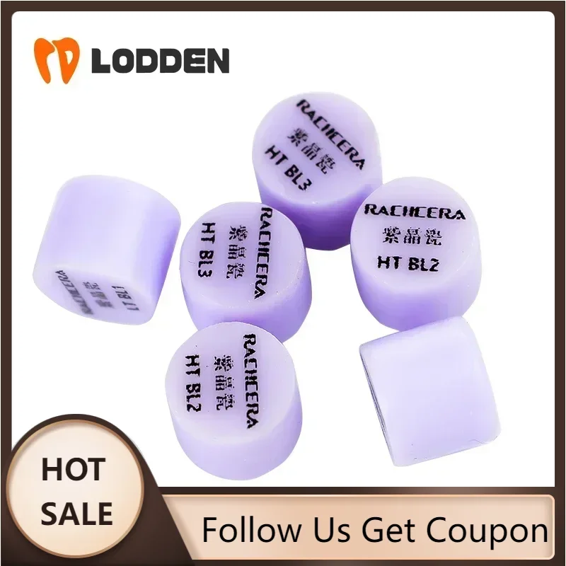 Dennoos Dental Lab Purple Press Ingots Lithium Disilicate Tablets Glass Ceramic Blocks Pressing for Ultra-thin Veneer Materials
Dennoos Dental Lab Purple Press Ingots Lithium Disilicate Tablets Glass Ceramic Blocks Pressing for Ultra-thin Veneer Materials