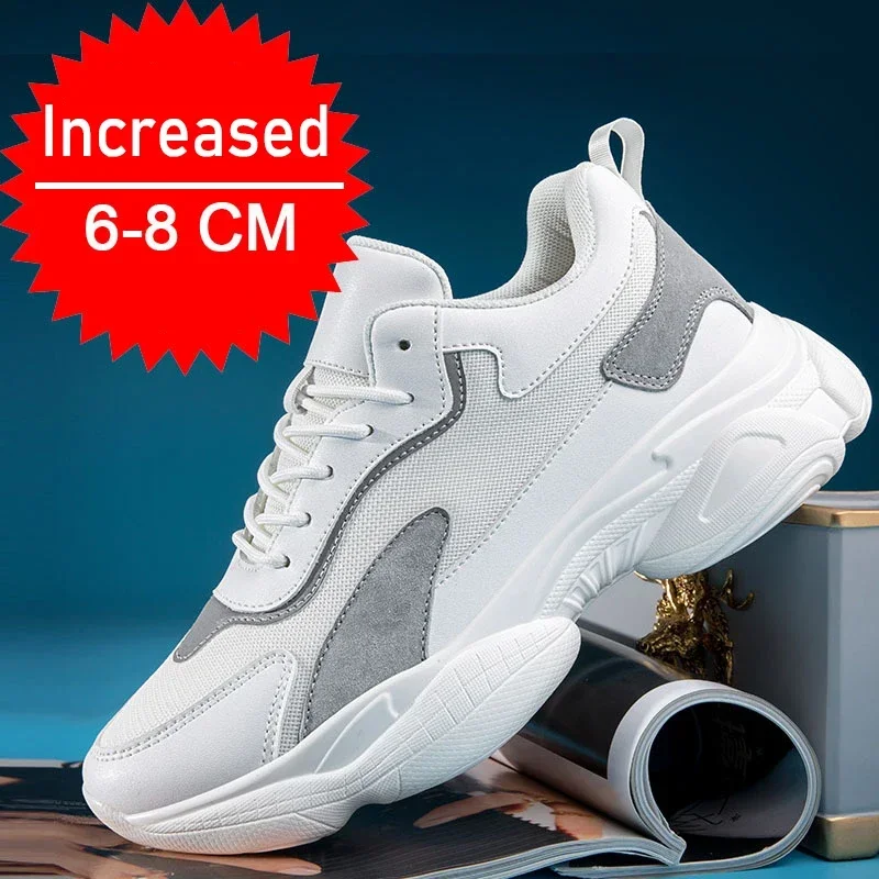 Men's elevator shoes height increase sneakers shoes fashion sports casual shoes inner heightening shoes for men 6/8cm
Men's elevator shoes height increase sneakers shoes fashion sports casual shoes inner heightening shoes for men 6/8cm