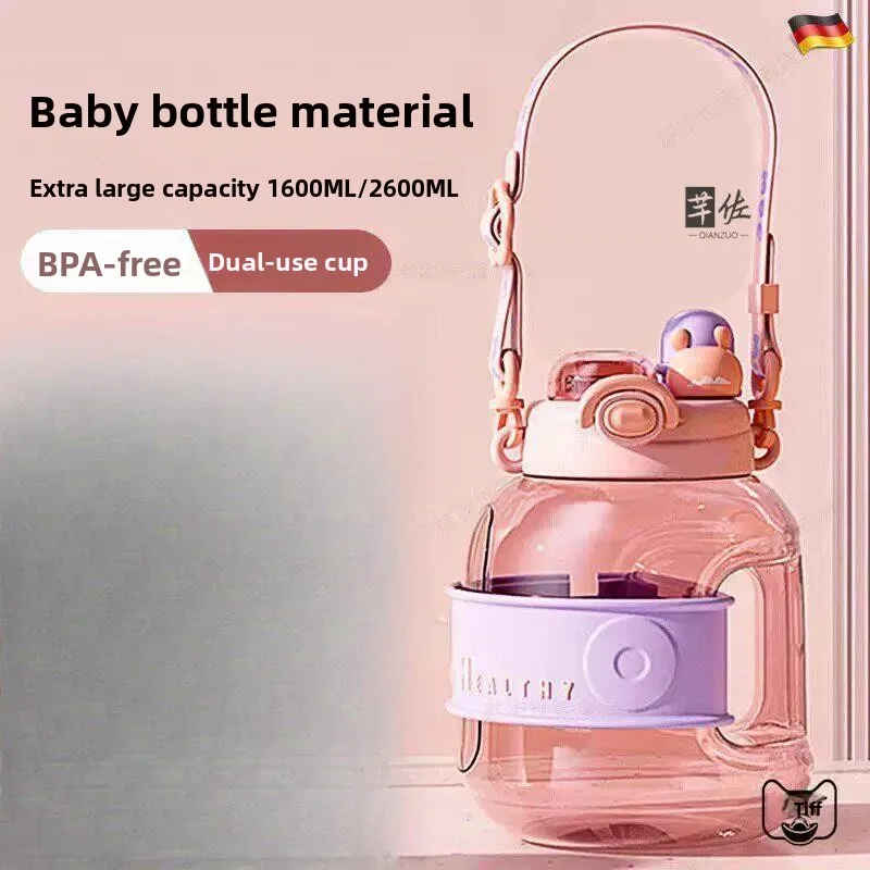 Large Capacity 2000ml Water Cup High Temperature Resistant Straw Cup for Adults Summer Women Big Belly Durable Stainless Stee...
Large Capacity 2000ml Water Cup High Temperature Resistant Straw Cup for Adults Summer Women Big Belly Durable Stainless Stee...