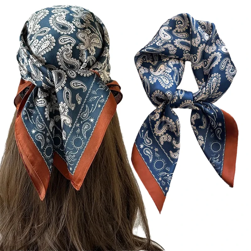 2025 New Square Scarf Women Luxury Paisley Print Soft Satin Hairband Hands Bag Ribbon Foulard Hijab Neckerchief Headband
2025 New Square Scarf Women Luxury Paisley Print Soft Satin Hairband Hands Bag Ribbon Foulard Hijab Neckerchief Headband