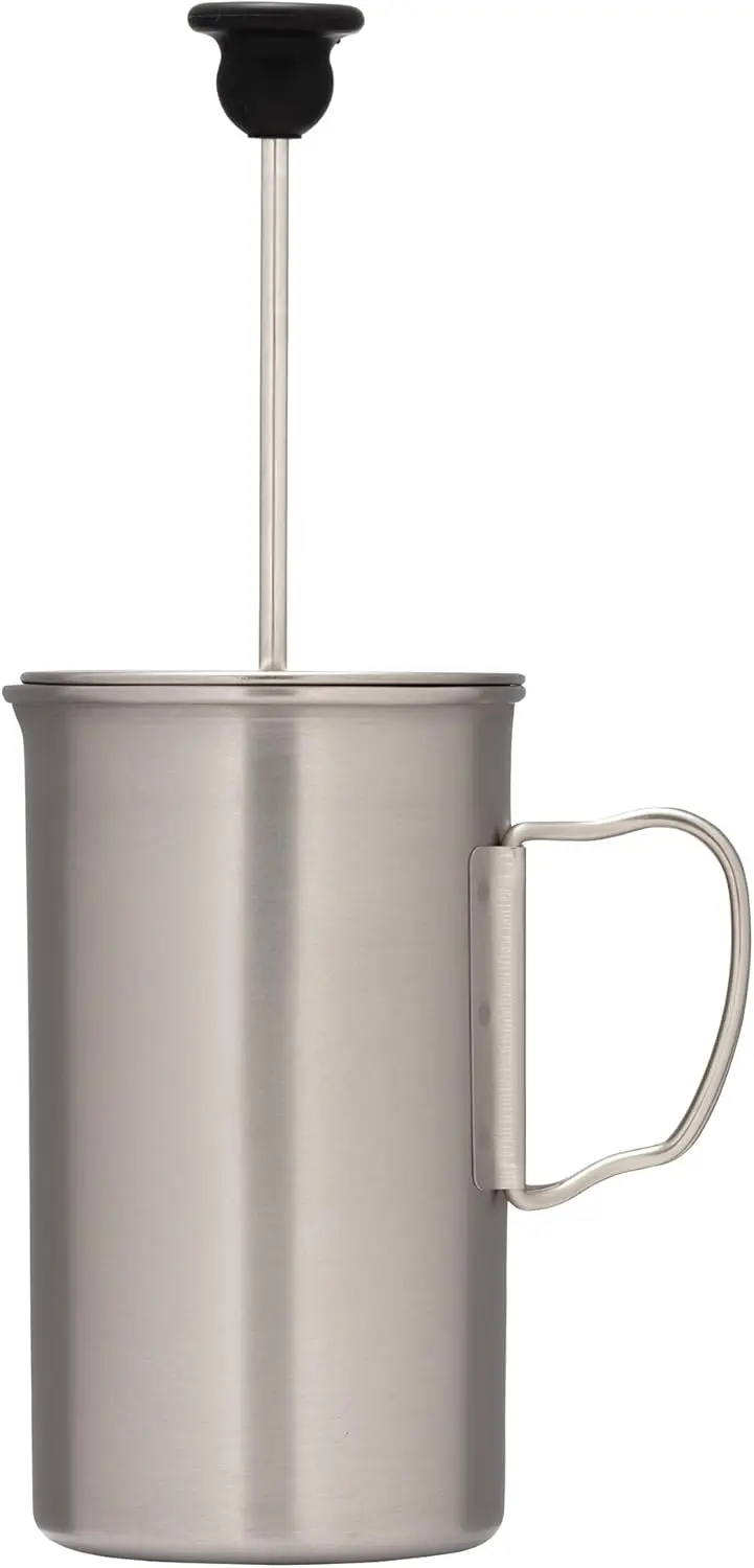 Ultralight Titanium French Press for Camping, Backpacking & Hiking - Portable Coffee Maker
Ultralight Titanium French Press for Camping, Backpacking & Hiking - Portable Coffee Maker